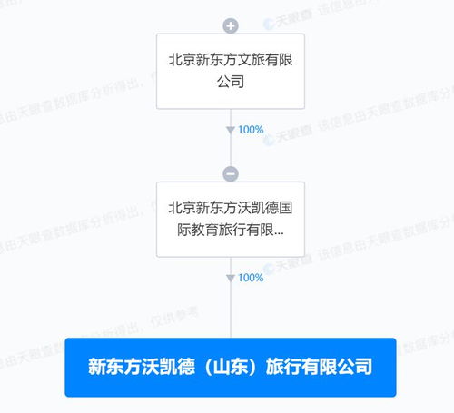 新東方在山東成立沃凱德旅行公司，拓展社會經濟咨詢服務